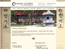 Tablet Screenshot of ensocenter.org